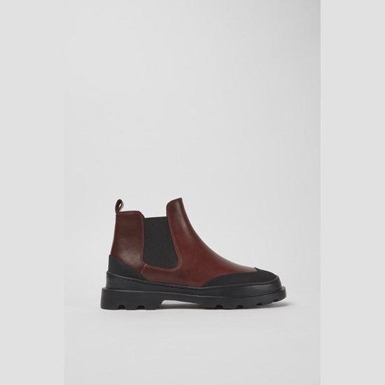 Camper Brutus Ankelstøvler Dame Bordeaux | YEQKJW532