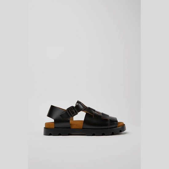 Camper Brutus Sandaler Herre Sort | JETVHN635