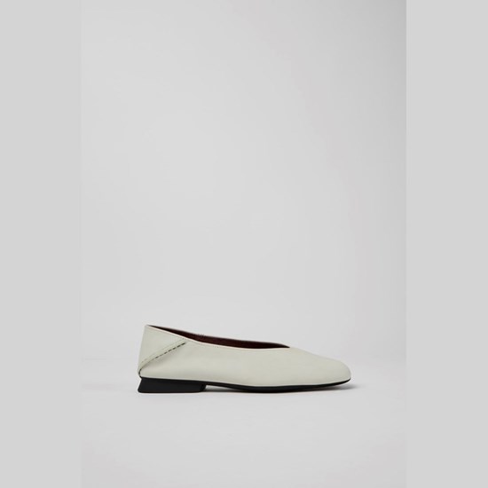 Camper Casi Myra Ballerina Sko Dame Hvide | JNMZDV592