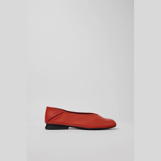 Camper Casi Myra Ballerina Sko Dame Rød | IXADZH895