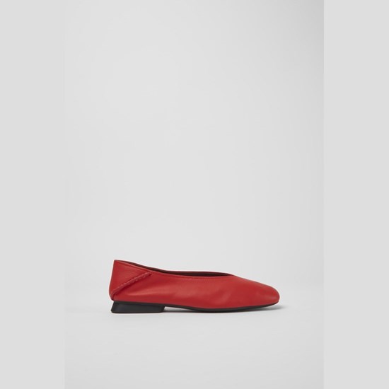 Camper Casi Myra Ballerina Sko Dame Rød | KSDWJQ673