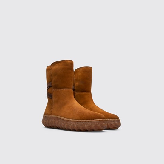 Camper Ground Ankelstøvler Dame Brune | MHTYKL524
