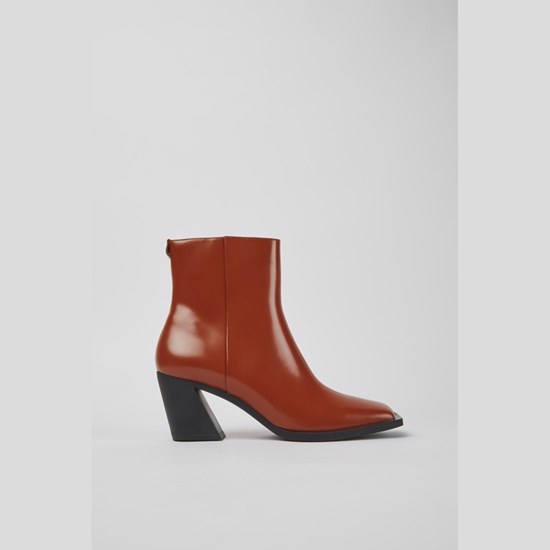 Camper Karole Ankelstøvler Dame Brune | HGPIQZ062