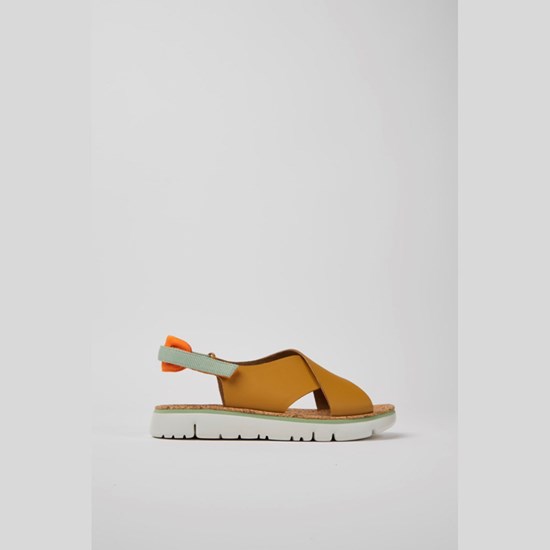 Camper Oruga Plateau Sandaler Dame Brune | TQVYRB985