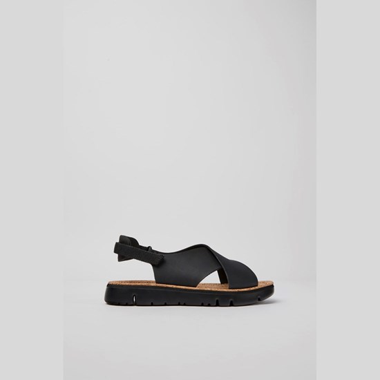 Camper Oruga Plateau Sandaler Dame Sort | INUXSY816