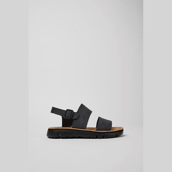 Camper Oruga Plateau Sandaler Dame Sort | SXVHYA576