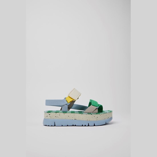 Camper Oruga Up Plateau Sandaler Dame Flerfarvede | KOCXQW132