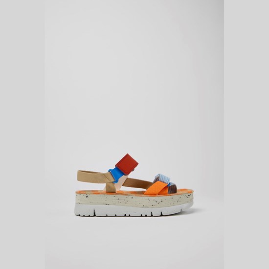 Camper Oruga Up Plateau Sandaler Dame Flerfarvede | RJBZPH895