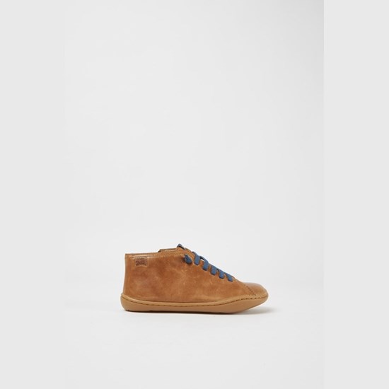 Camper Peu Sneakers Drenge Brune | YNAKEF620