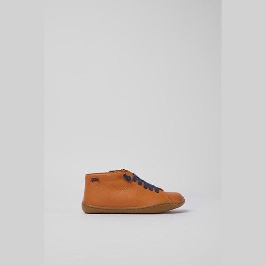 Camper Peu Sneakers Drenge Orange | FHOSNX720