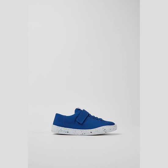 Camper Peu Touring Sneakers Drenge Blå | BQISMO692