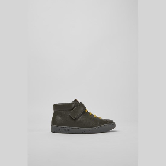 Camper Peu Touring Sneakers Drenge Grøn | DNTSLH826