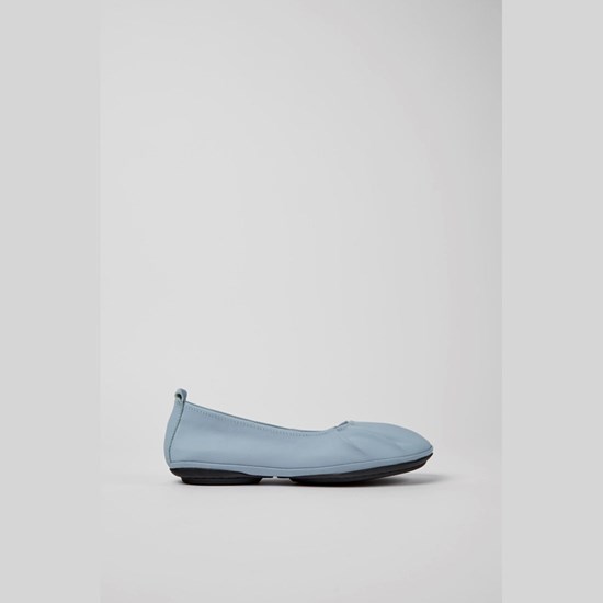 Camper Right Ballerina Sko Dame Blå | YSAKXF731