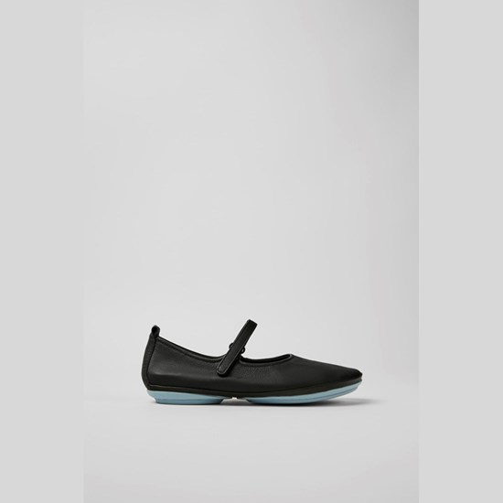 Camper Right Ballerina Sko Dame Sort | BEAGPL509