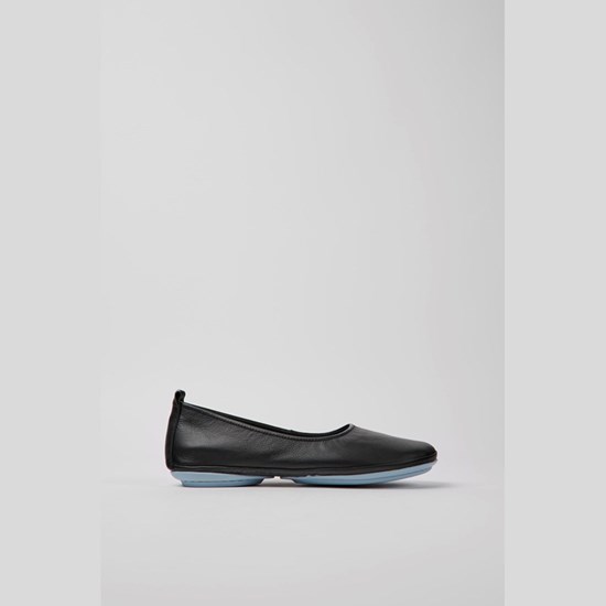 Camper Right Ballerina Sko Dame Sort | QRWHNC476