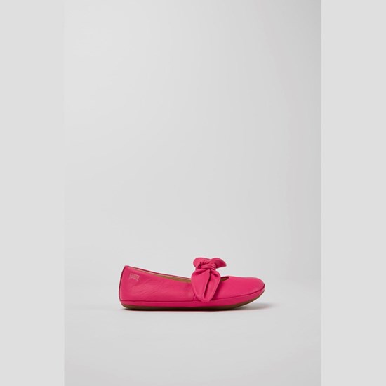 Camper Right Ballerina Sko Pige Lyserød | KNMGQD946