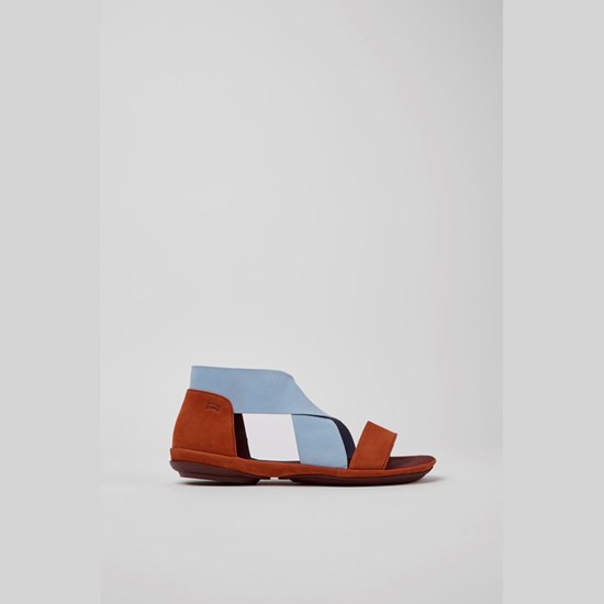 Camper Right Flade Sandaler Dame Rød | NPMGXB150