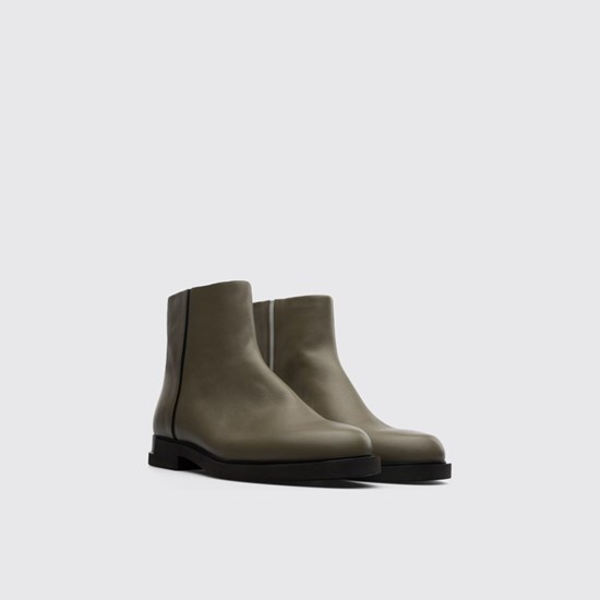 Camper Twins Ankelstøvler Dame Grøn | RXSYGQ497