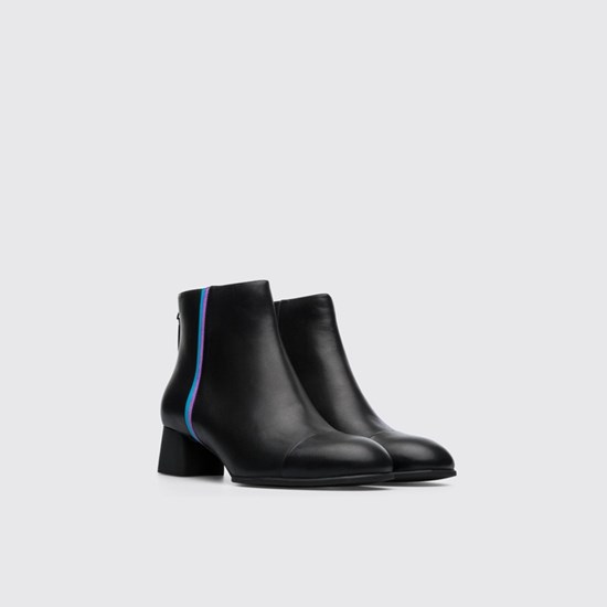Camper Twins Ankelstøvler Dame Sort | INTHMC371