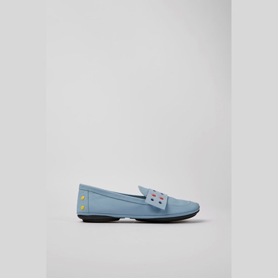 Camper Twins Ballerina Sko Dame Blå | MOLYPU621