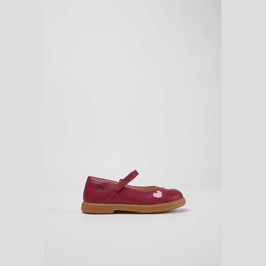 Camper Twins Ballerina Sko Pige Lyserød | ZXBIOK715