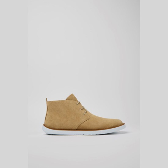 Camper Wagon Ankelstøvler Herre Beige | XOIPCQ968