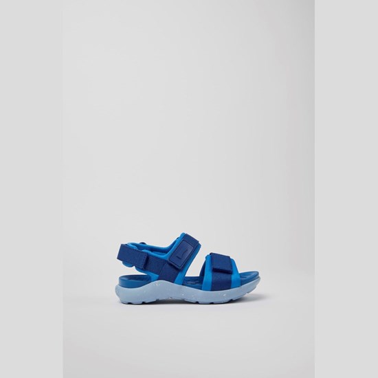 Camper Wous Sandaler Drenge Blå | ZVSHBL017